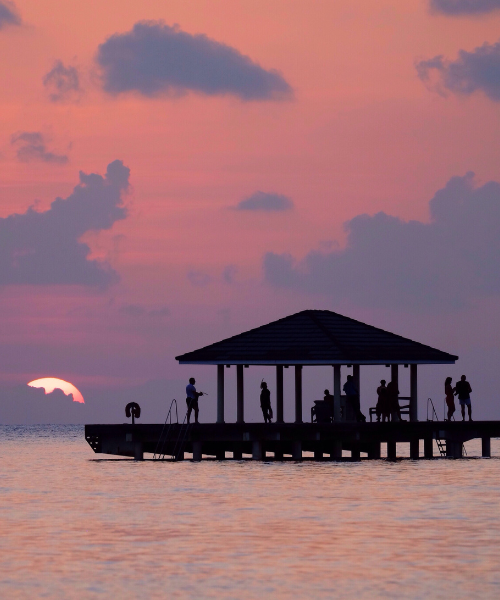 Maldives for families and couples.