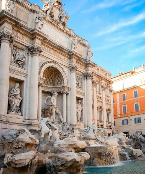 Trevi Fountain in Rome, Italy – a must-visit attraction included in Europe tour packages