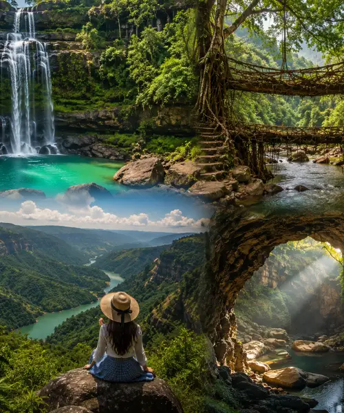 Meghalaya Tourism​ from Lucknow